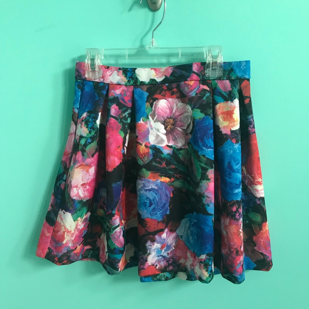 Floral skirt